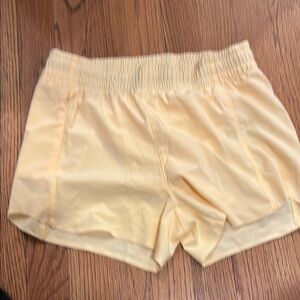 Women's Yellow Shorts